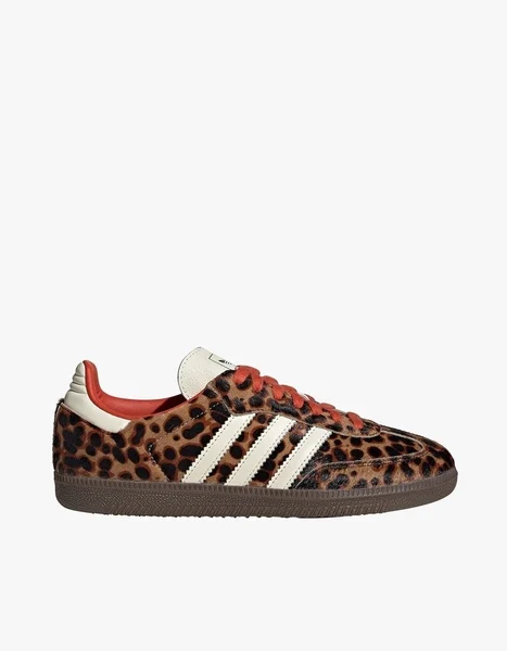 ADIDAS SAMBA OG LEOPARD PRINT