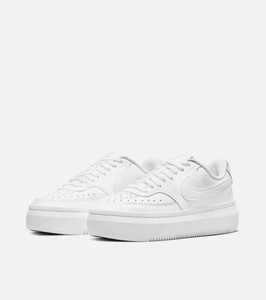 NIKE COURT VISION ALTA TRIPLE WHITE - Image 3
